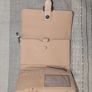 Nine West Cream Leather Wallet